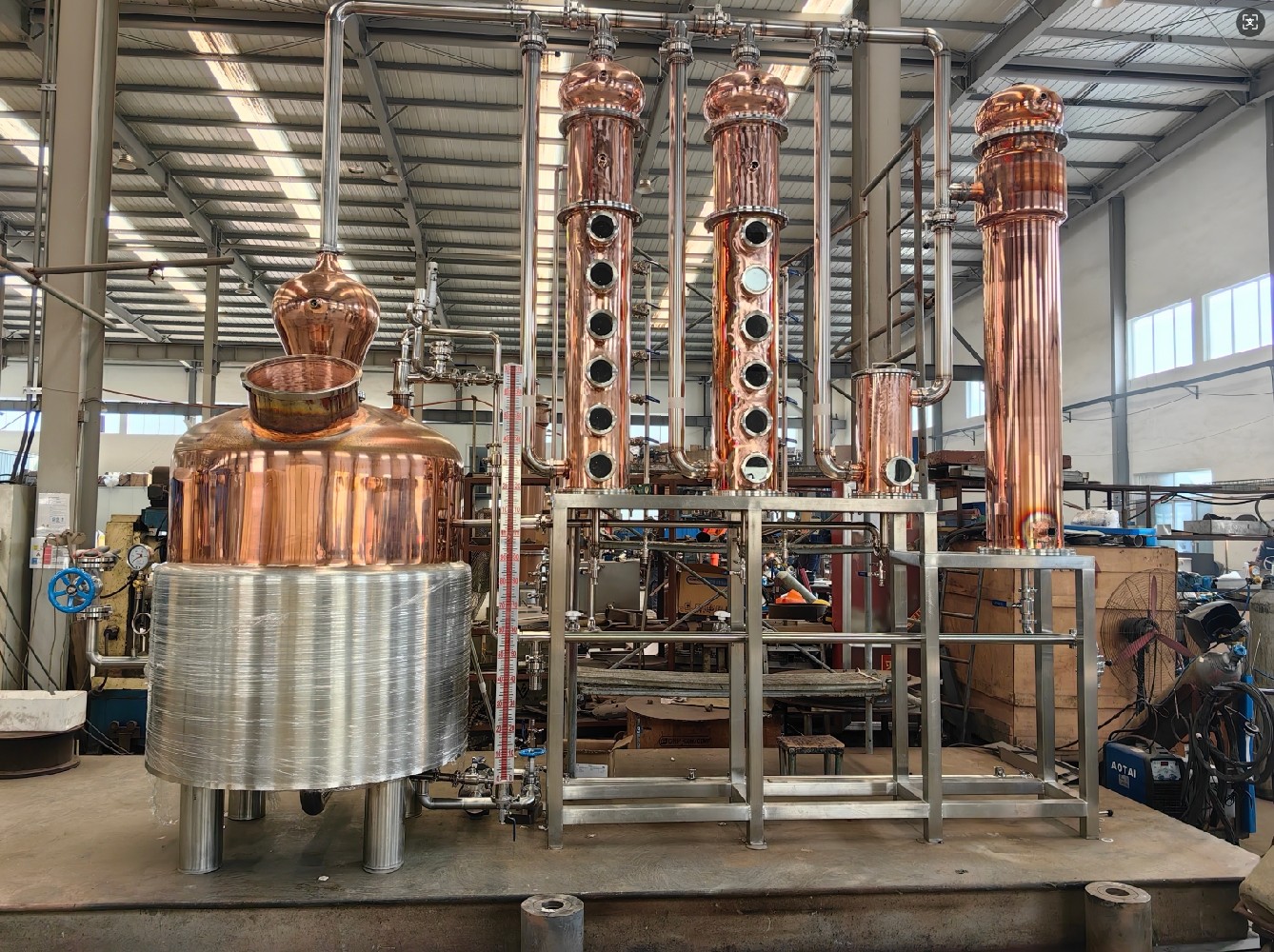 1000L阿爾瑪涅克蒸餾機組(泡罩)
